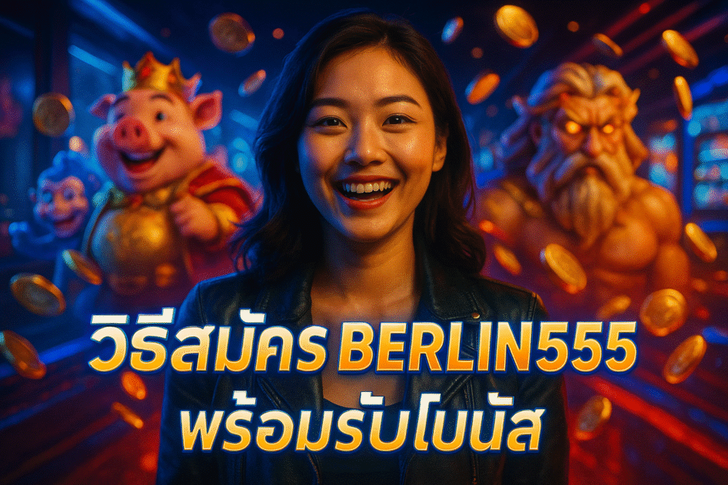 วิธีสมัคร BERLIN555 พร้อมรับโบนัส